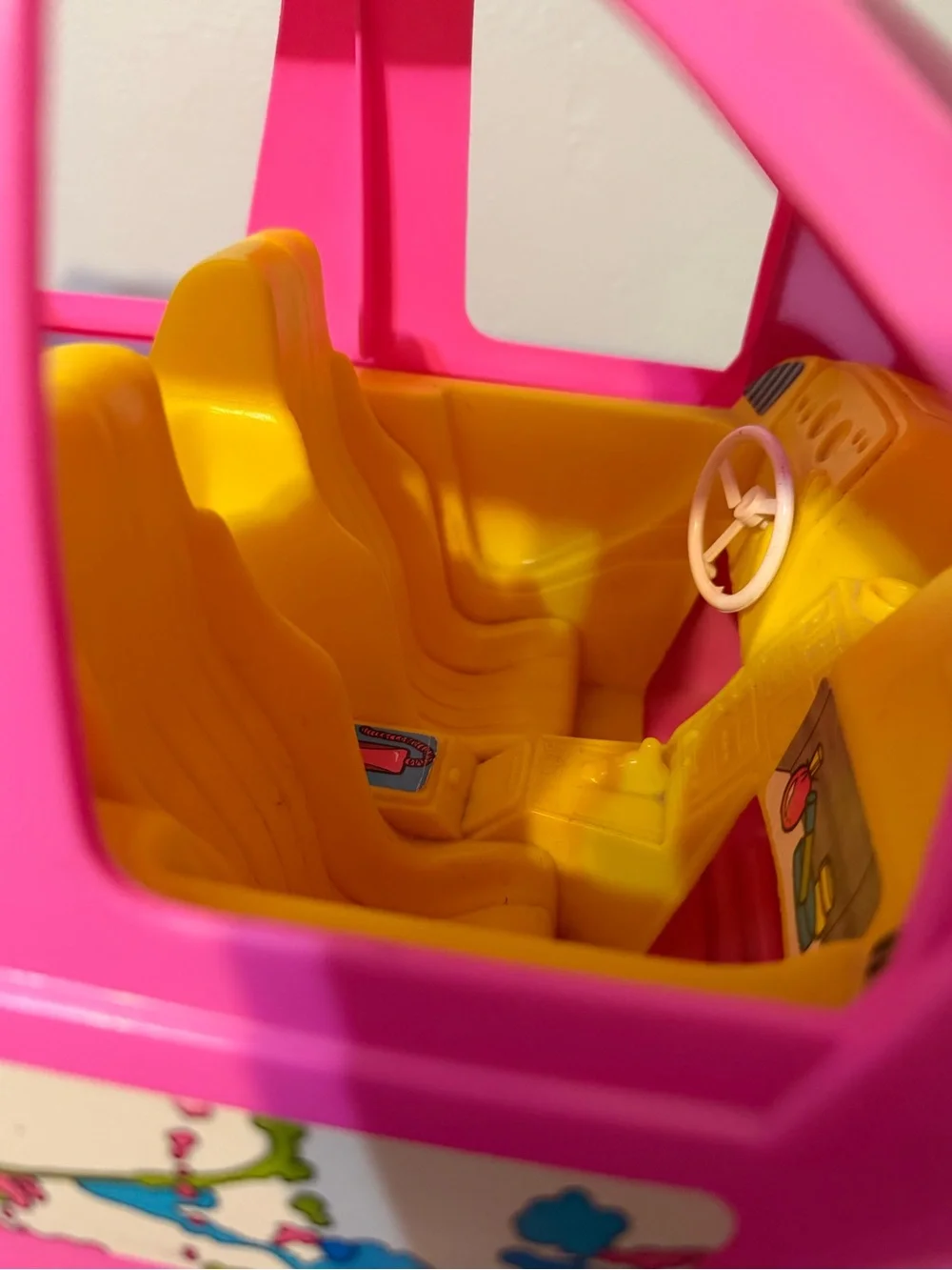 Vintage American Plastic Toys Barbie Camper Van